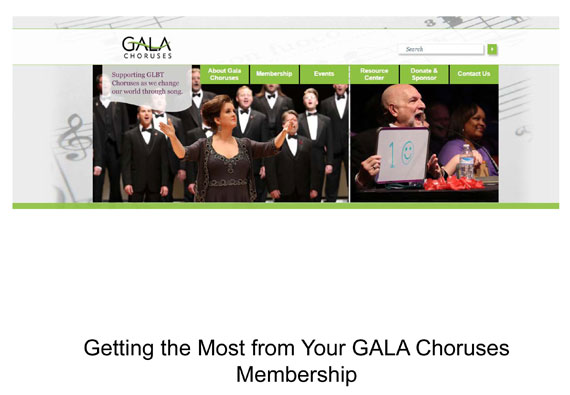 Getting the Most from Your GALA Membership