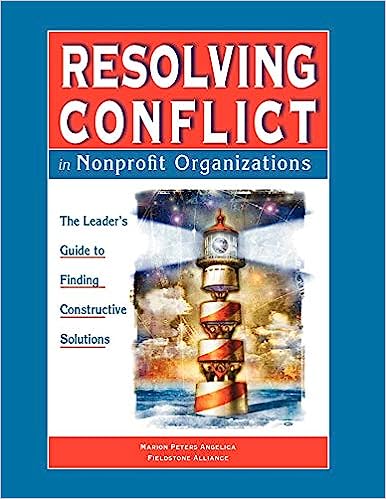 Book cover of Resolving Conflict in Nonprofit Organizations