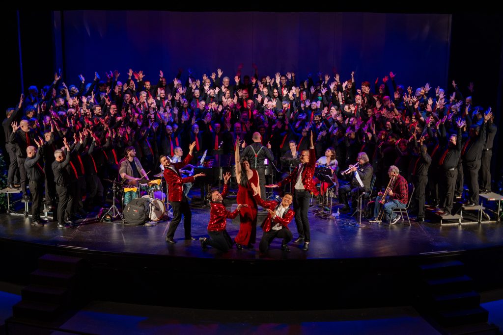 The Philadelphia Gay Men's Chorus at their holiday concert
