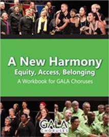 The cover of the New Harmony Volume 1 Workbook, which includes the title of the workbook with the additional text 