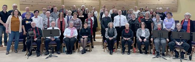 A group photo of the Sage Singers of Denver.