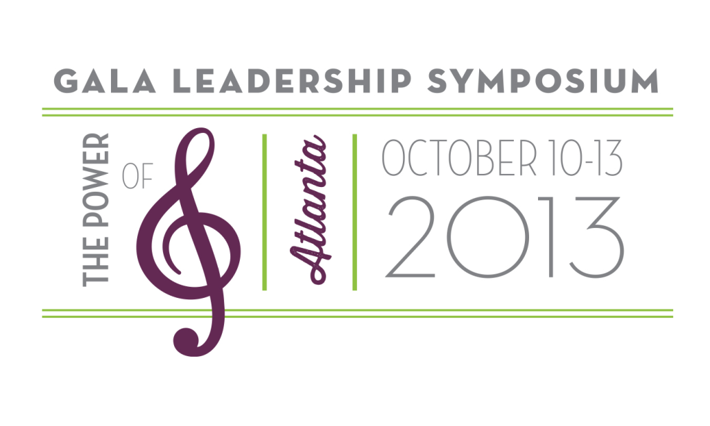 A graphic for the 2013 GALA Leadership Symposium