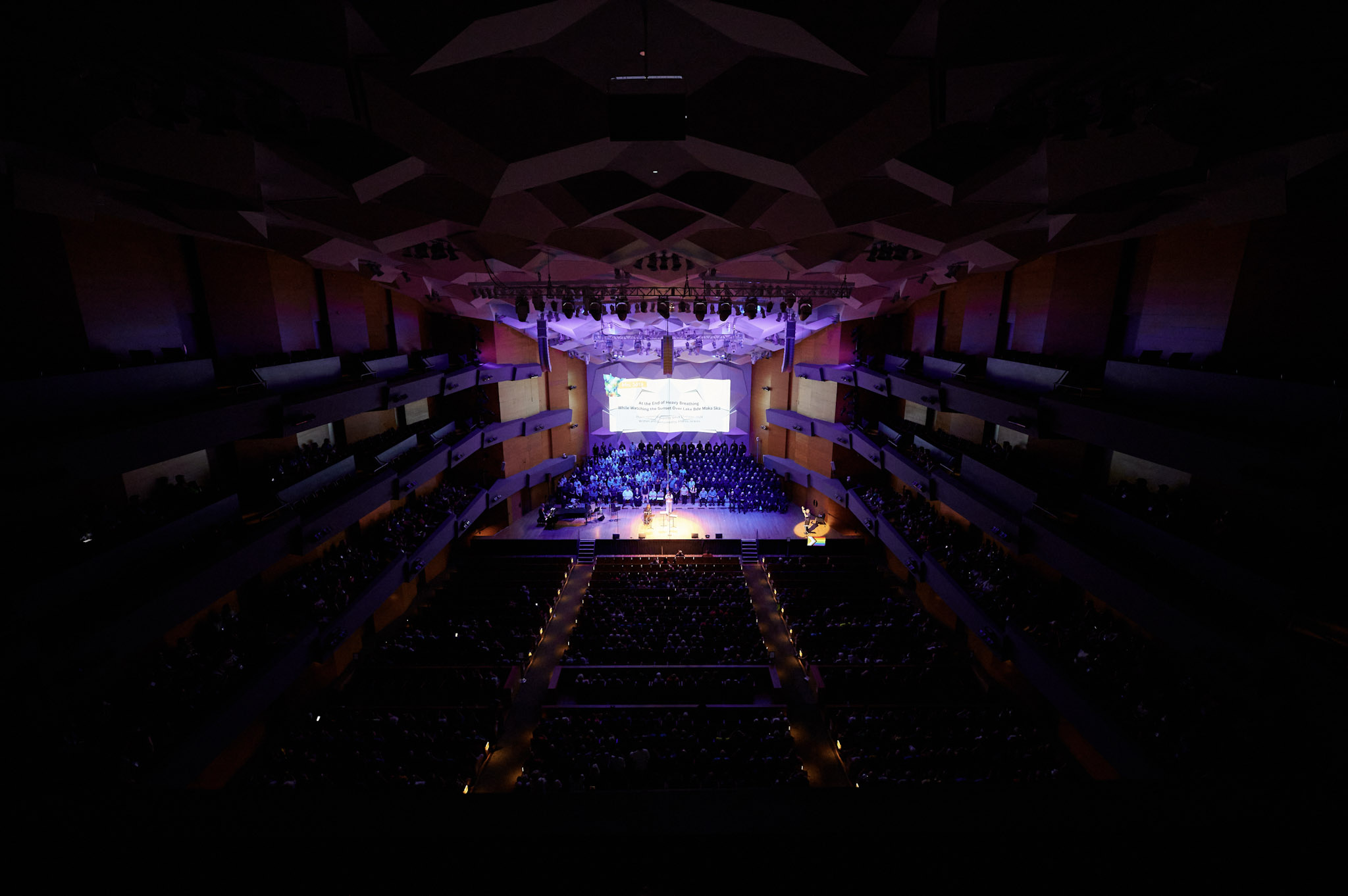 Orchestra Hall filled with delegates at Festival 2024