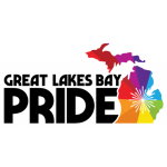 The logo for Great Lake Bay Pride, the parent organization of the Harmony Diversity Choir